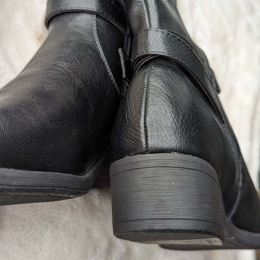 Croft & Barrow Knee High Boots Black Size 11 - Picture 6 of 12